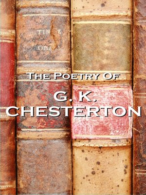 cover image of The Poetry of G. K. Chesterton